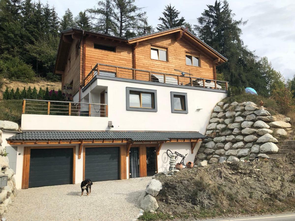 Ferienwohnung Chalet Aigle Crans-Montana Exterior foto